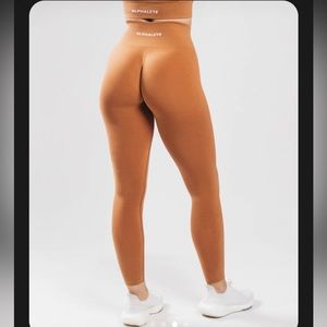 Alphalete Amplify Leggings Mandarin Size Small